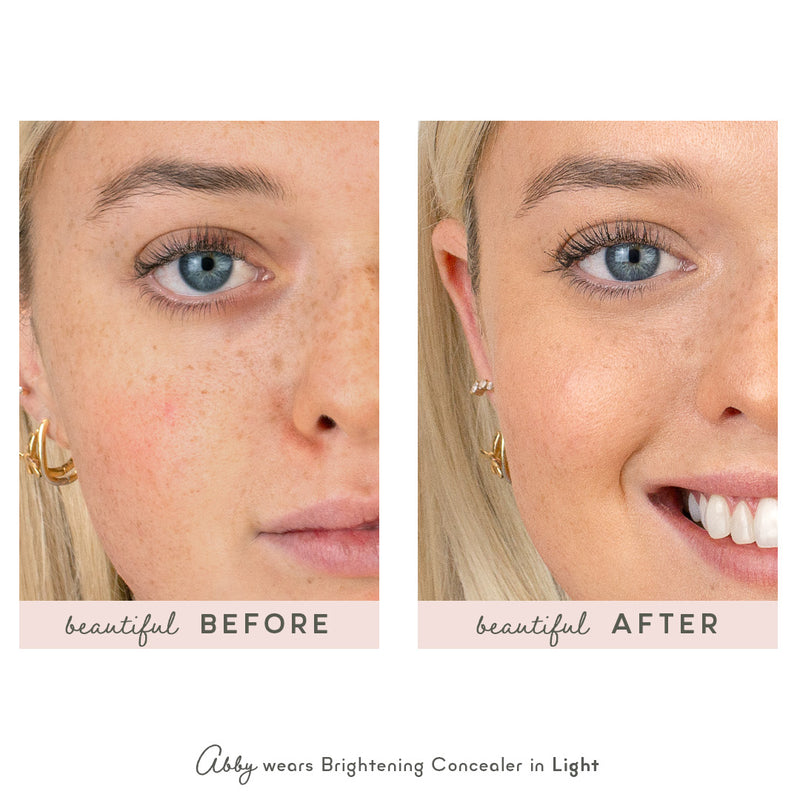 brightening concealer face effects