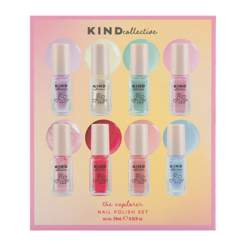 The Explorer Mini Nail Polish Set 8pc