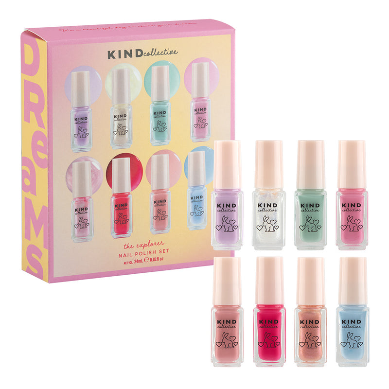 The Explorer Mini Nail Polish Set 8pc