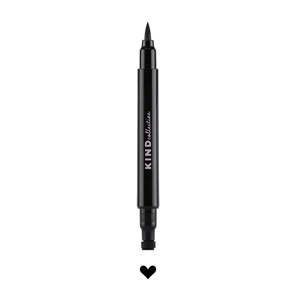 heart shaped eyeliner stamp